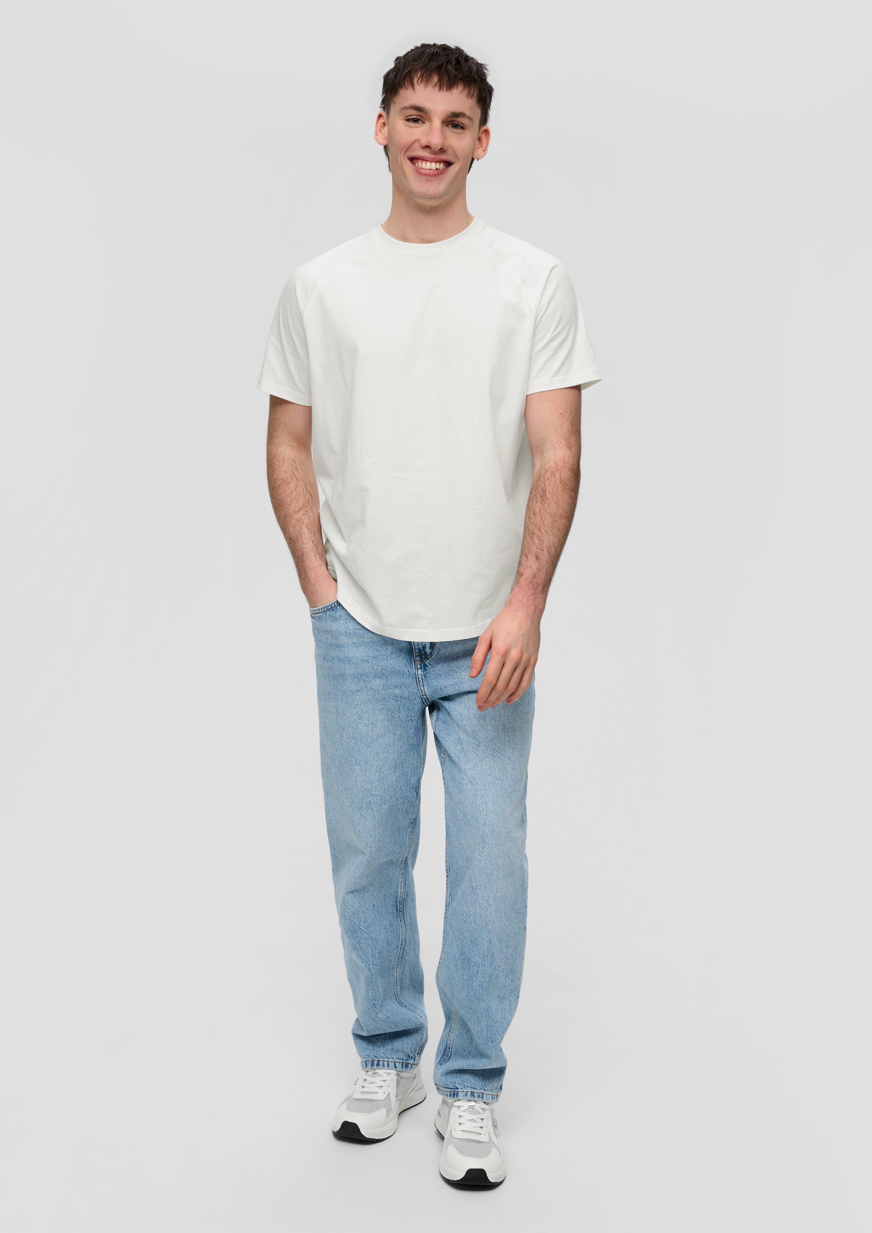 Klassisches T-Shirt aus reiner Baumwolle  2151901-0120