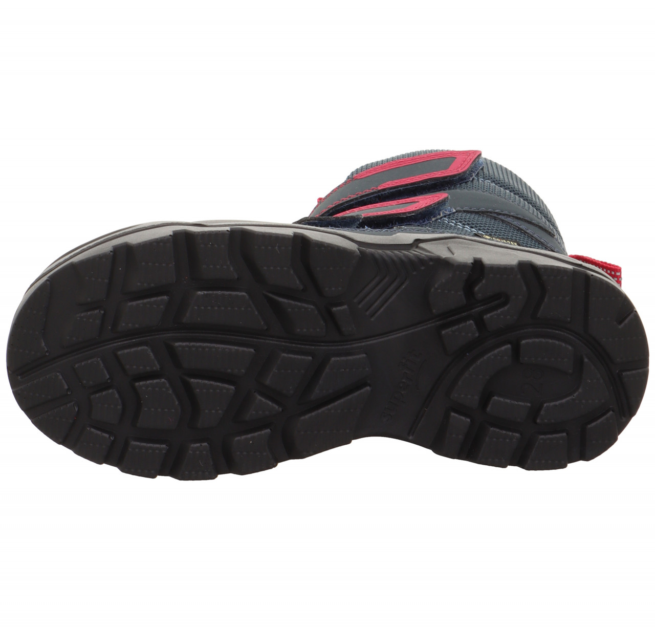 SNOW MAX - Blau/Pink Stiefel mit Klettverschluss