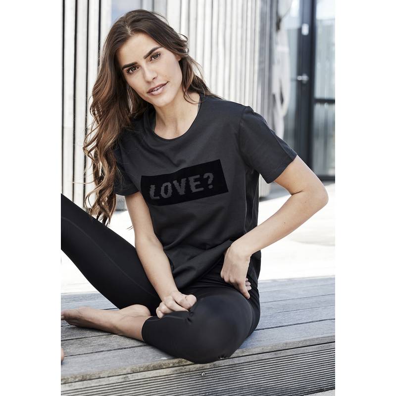 Athlecia KATTY W Slub Tee Printshirt Damen