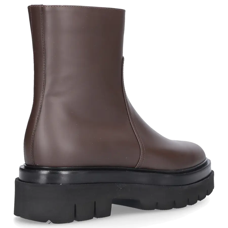 Santoni - Stiefeletten 58956 Kalbsleder - braun