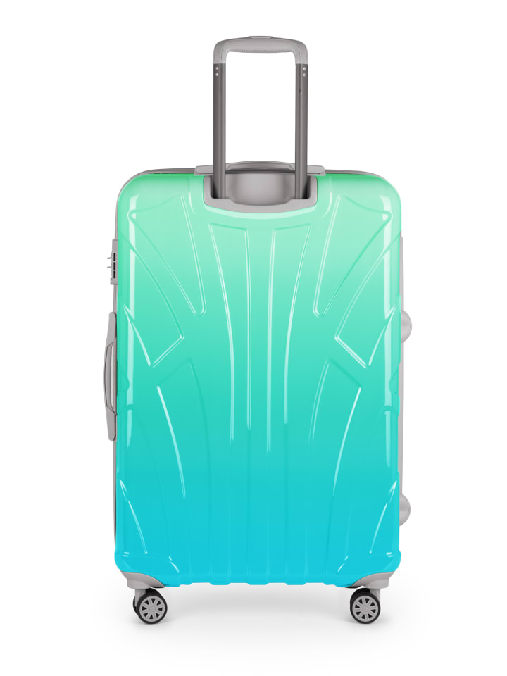 suitline Großer Reisekoffer erweiterbar XL Koffer 4 Rollen TSA 110 L in Northern Lights günstig kaufen L