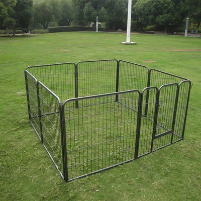 Welpenfreilaufgehege aus Metall