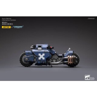 Warhammer 40k Fahrzeug 1/18 Ultramarines Outrider Bike 22 cm