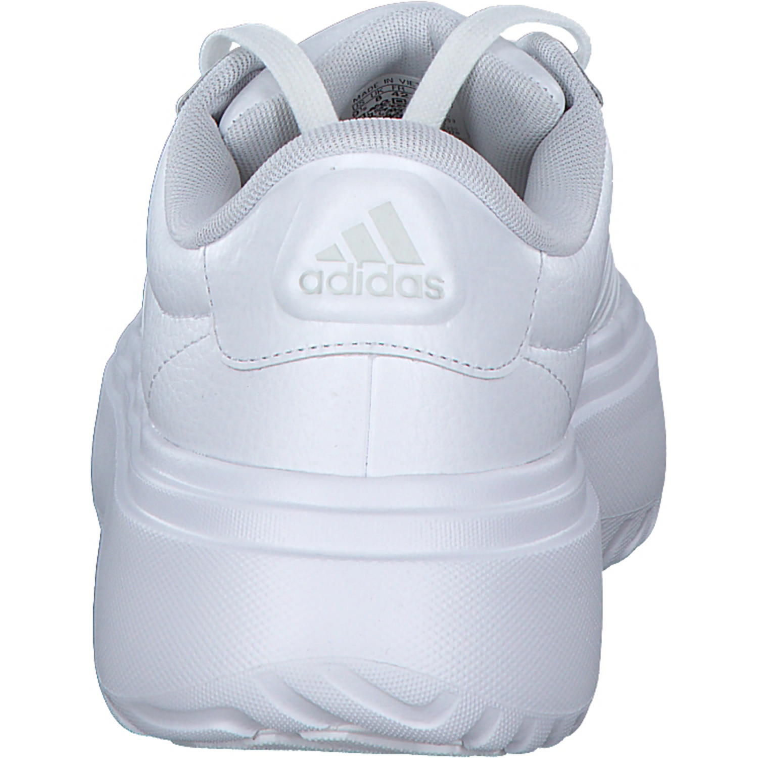 Adidas Grand Court Platform Suede, Schnürschuhe, Damen, Weiß