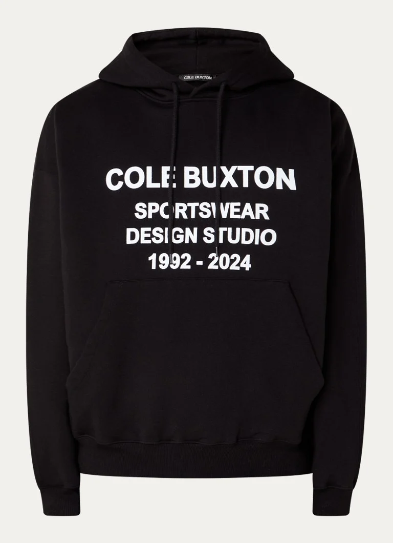 Hanorac cu imprimeu cu logo Cole Buxton