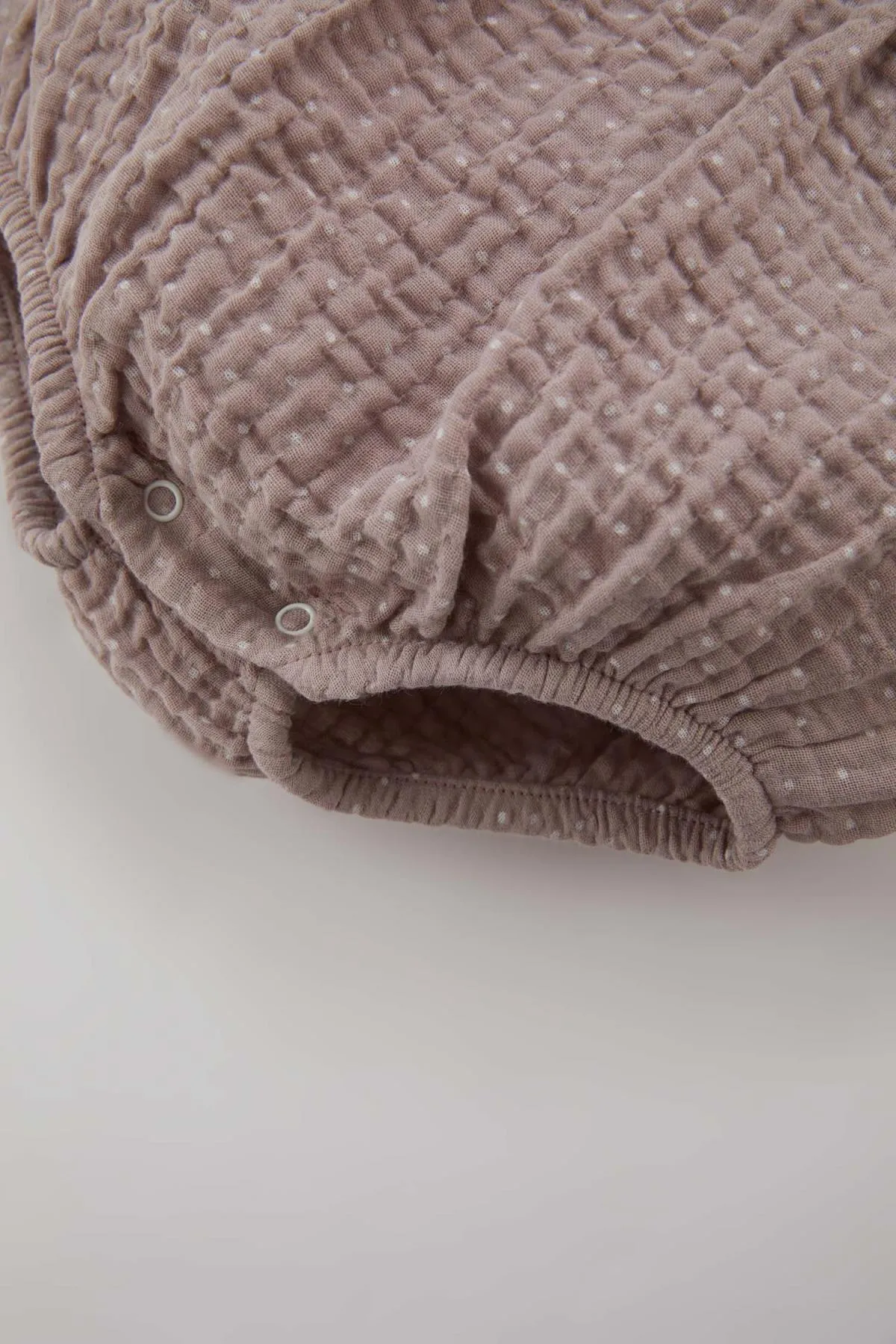 DeFacto  Gepunkteter Musselin-Overall mit Strumpfhosen für Neugeborene im 2er-Set für Babys