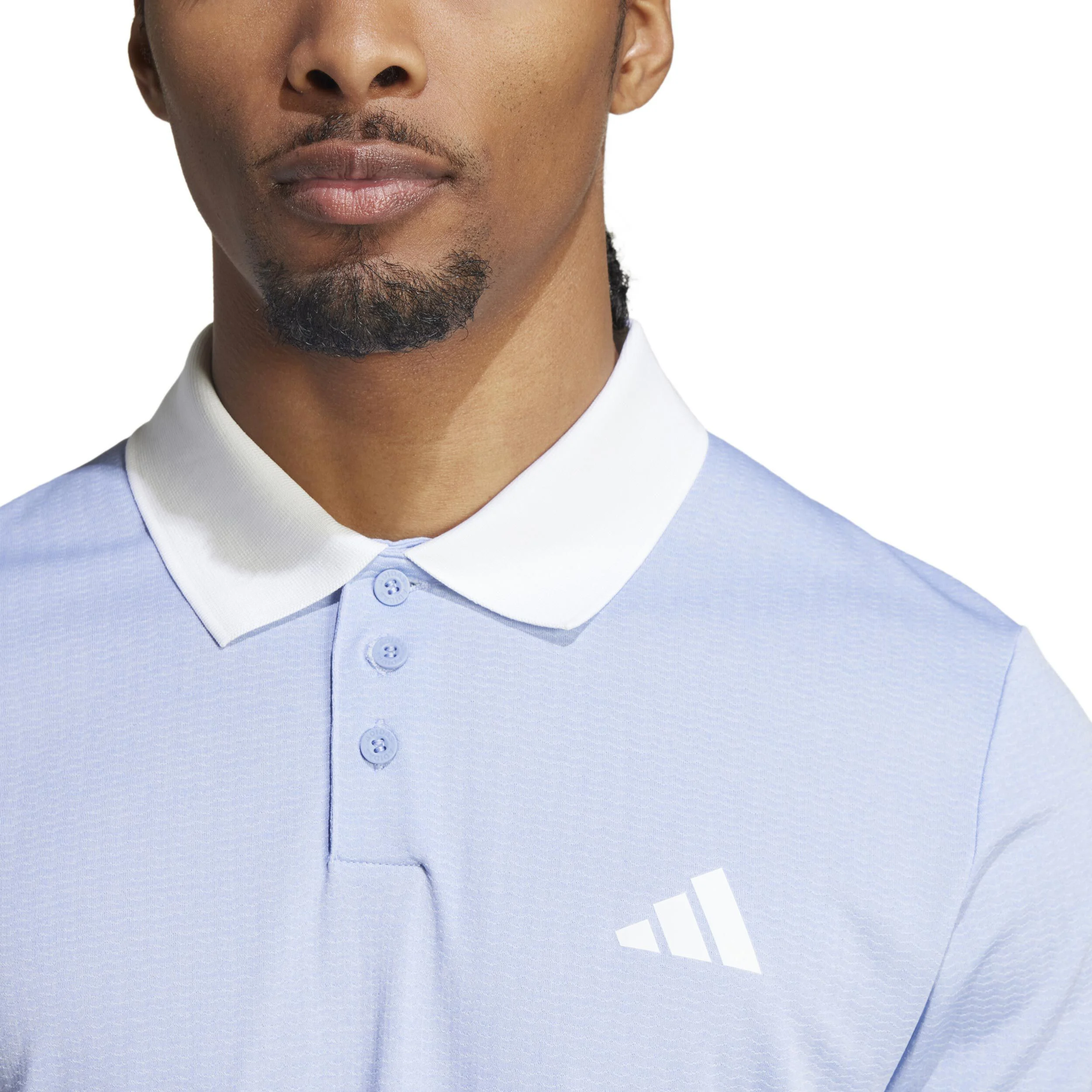 Freelift Polo Herren - Hellblau, Weiß