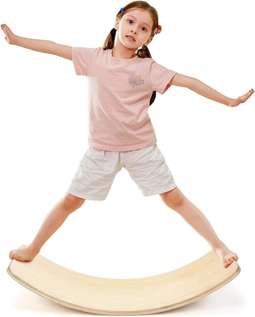 Costway 90 x 40cm Balance Board mit Filz