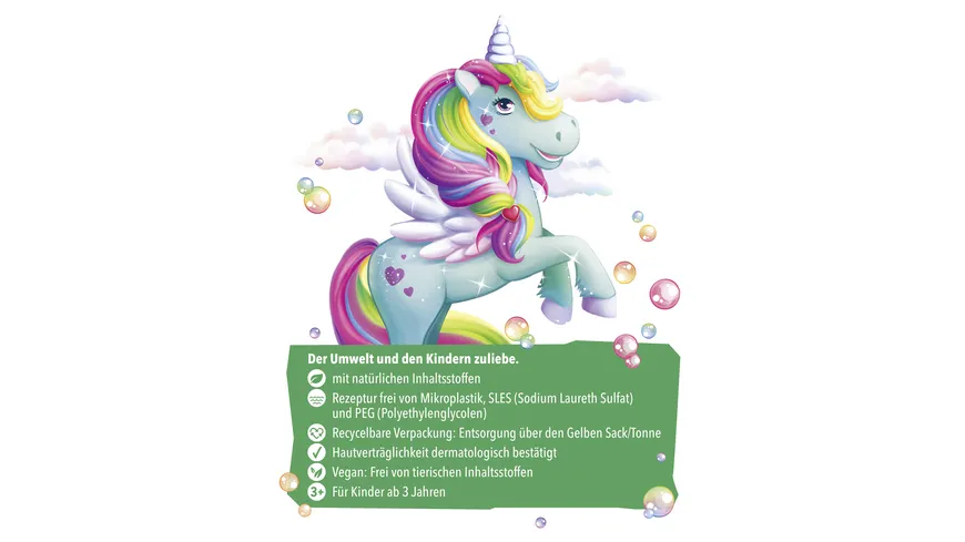 tetesept Kids Badespaß Sprudelbad Regenbogenland 40g 40 g