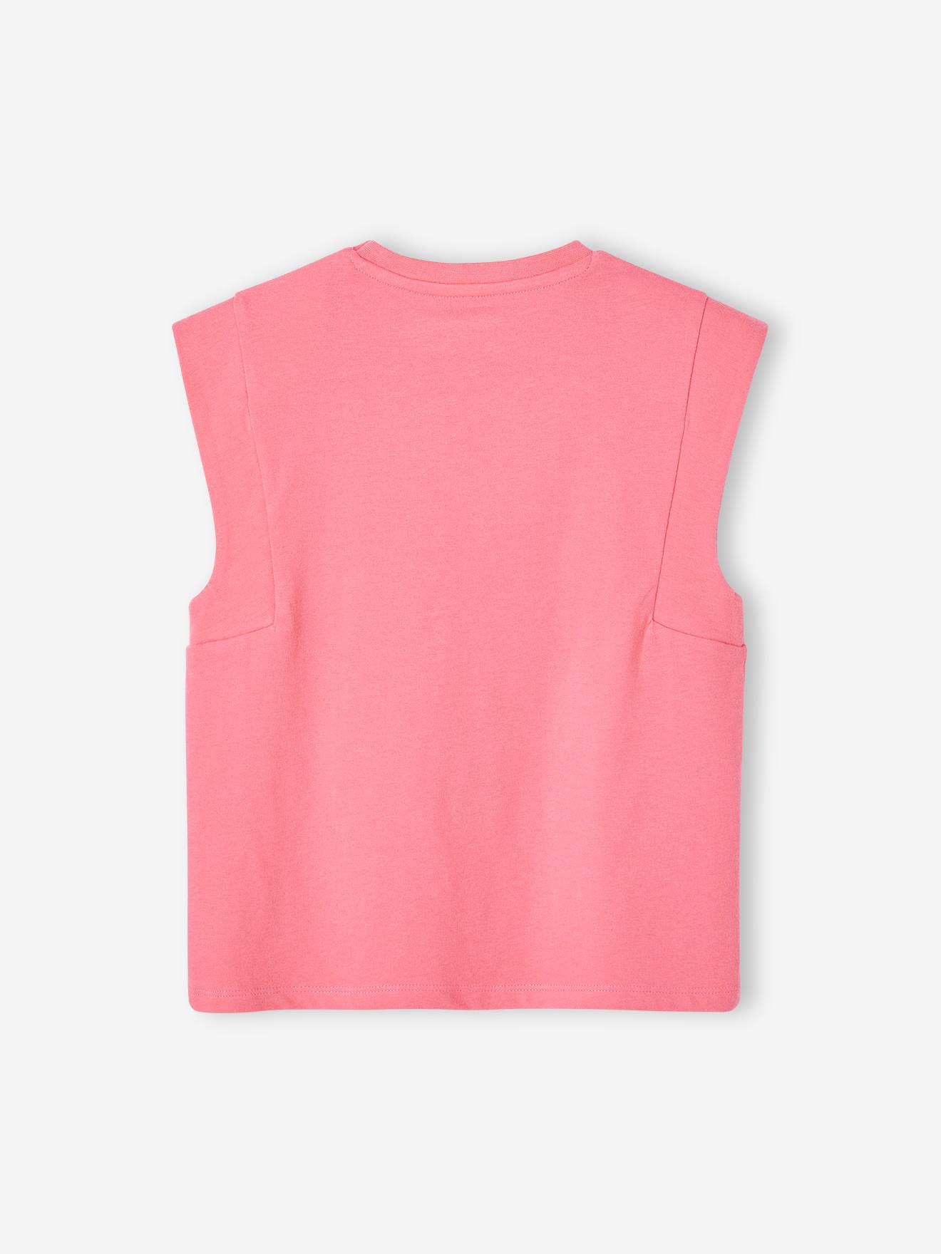 Vertbaudet Mädchen T-Shirt, Paradiesvogel Oeko-Tex - bonbon rosa