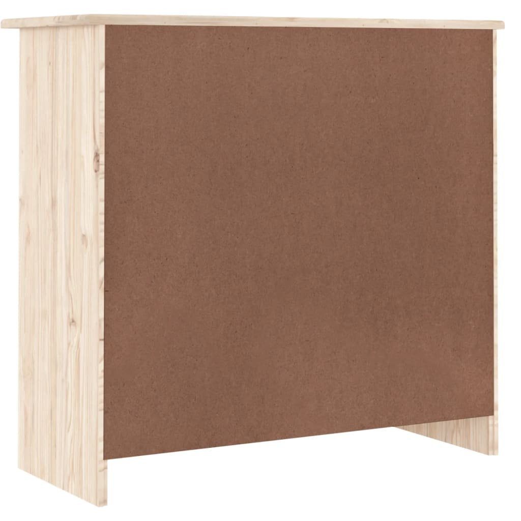 vidaXL Sideboard Sideboard ALTA 77x35x73 cm Massivholz Kiefer (1 St)