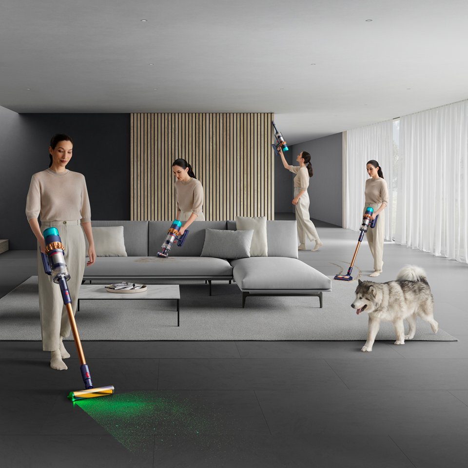 DYSON Akku-Hand-und Stielstaubsauger Dyson Gen5detect™ Absolute, 752 W
