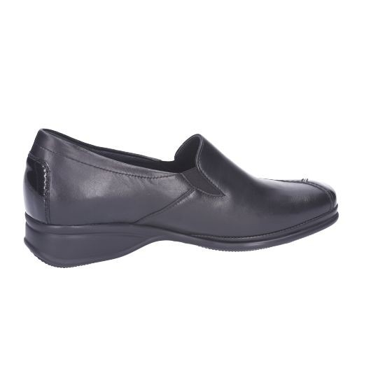 SEMLER Klassische Slipper schwarz