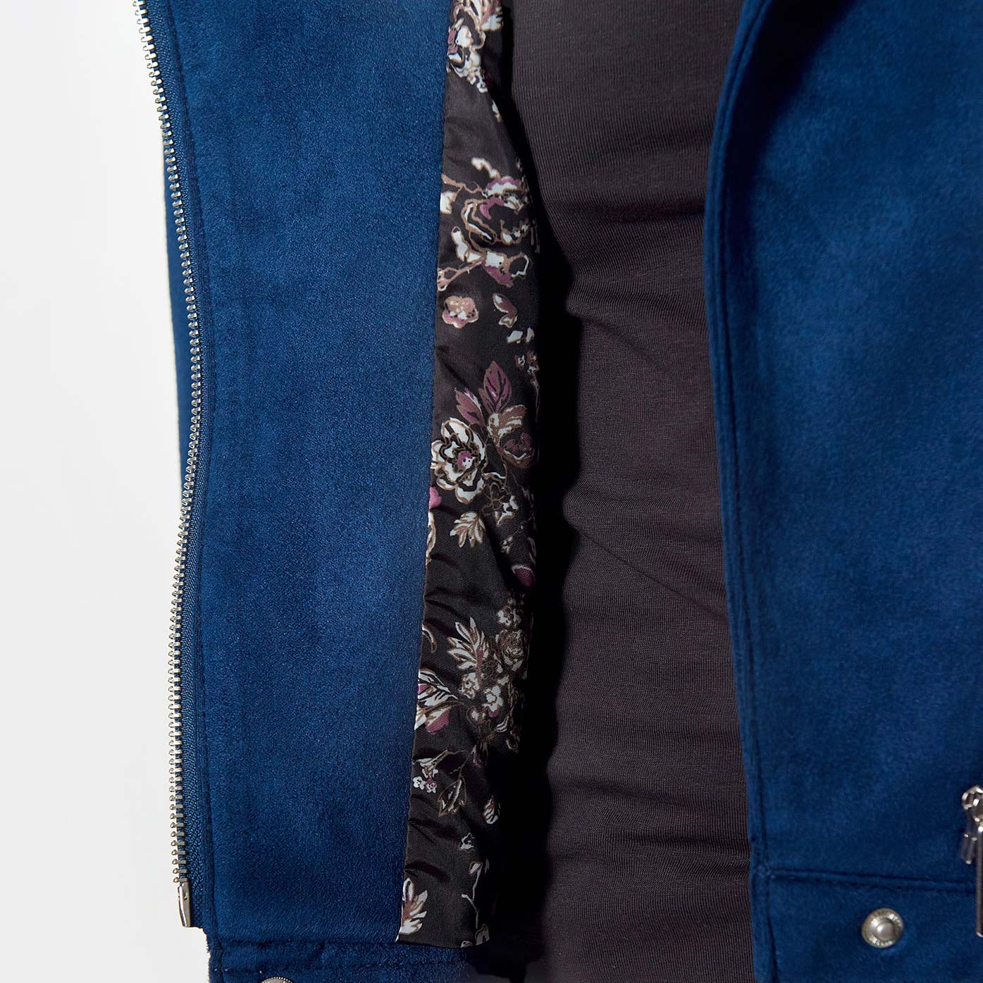 DYLAN  Veste bleue Femme