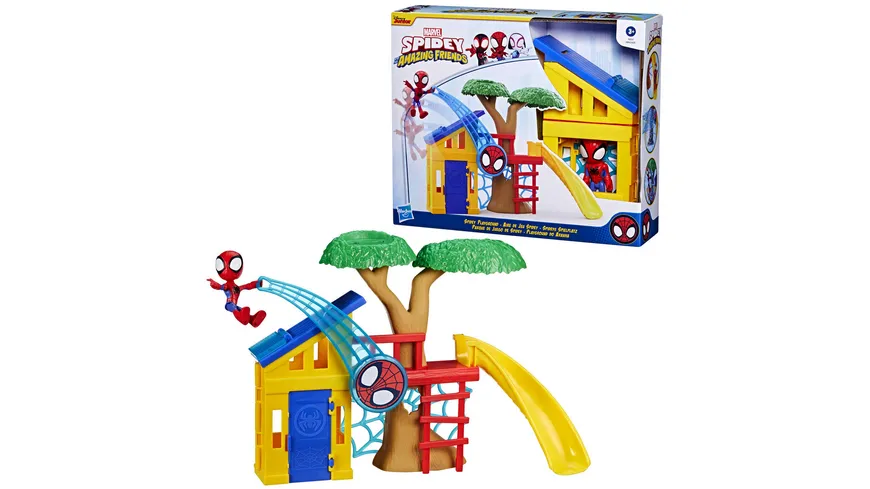 Hasbro - Marvel Spidey and His Amazing Friends Spidey-Spielplatz