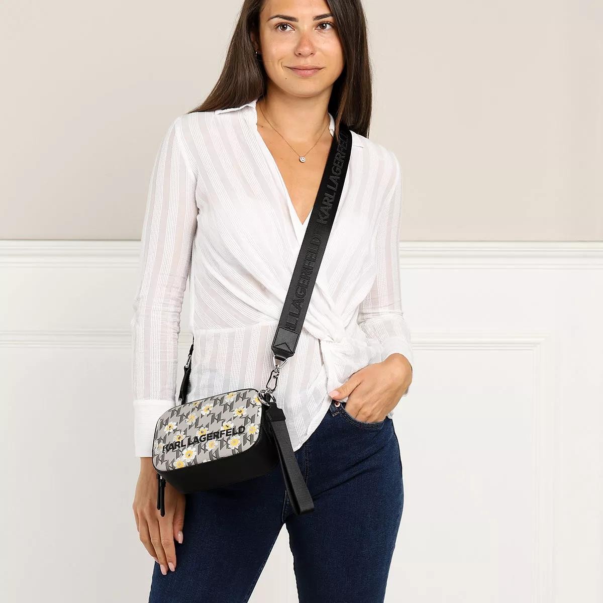 LAGERFELD Handtaschen grau Camera Bag