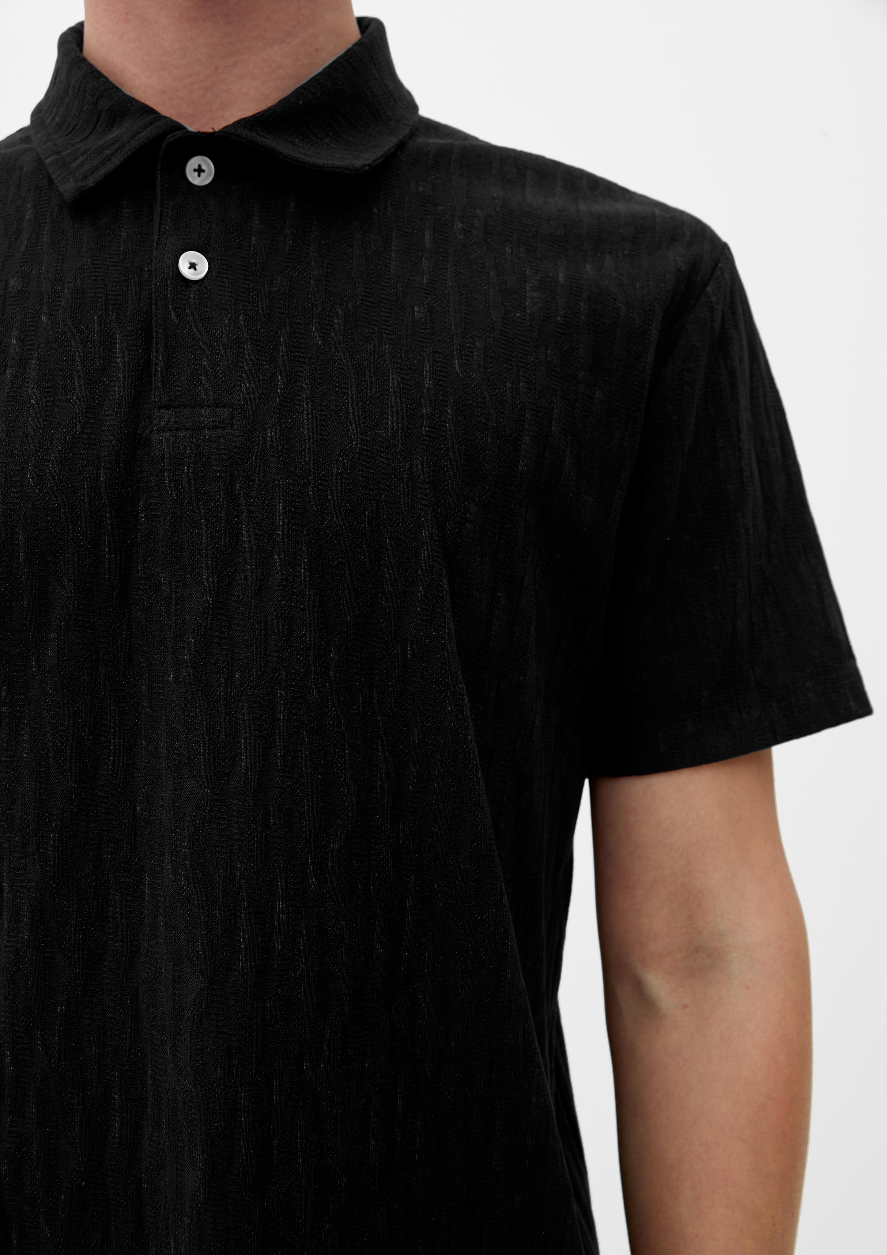 Poloshirt mit Jacquard-Struktur  2129483-9999