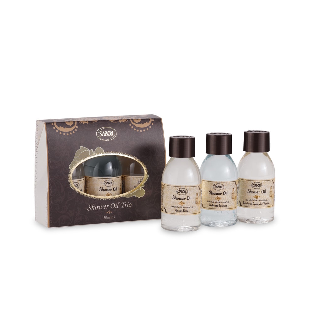 sabon Trio Shower oil 50ml Coffret