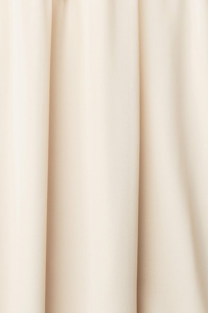 Chiffon-Bluse mit Spitze
