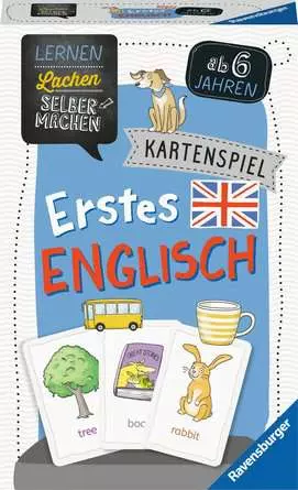 Erstes Englisch - Kartenspiel ab 6 Jahren
