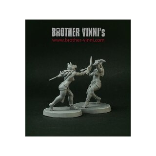 Egyptian Fighters (28 mm) (2)
