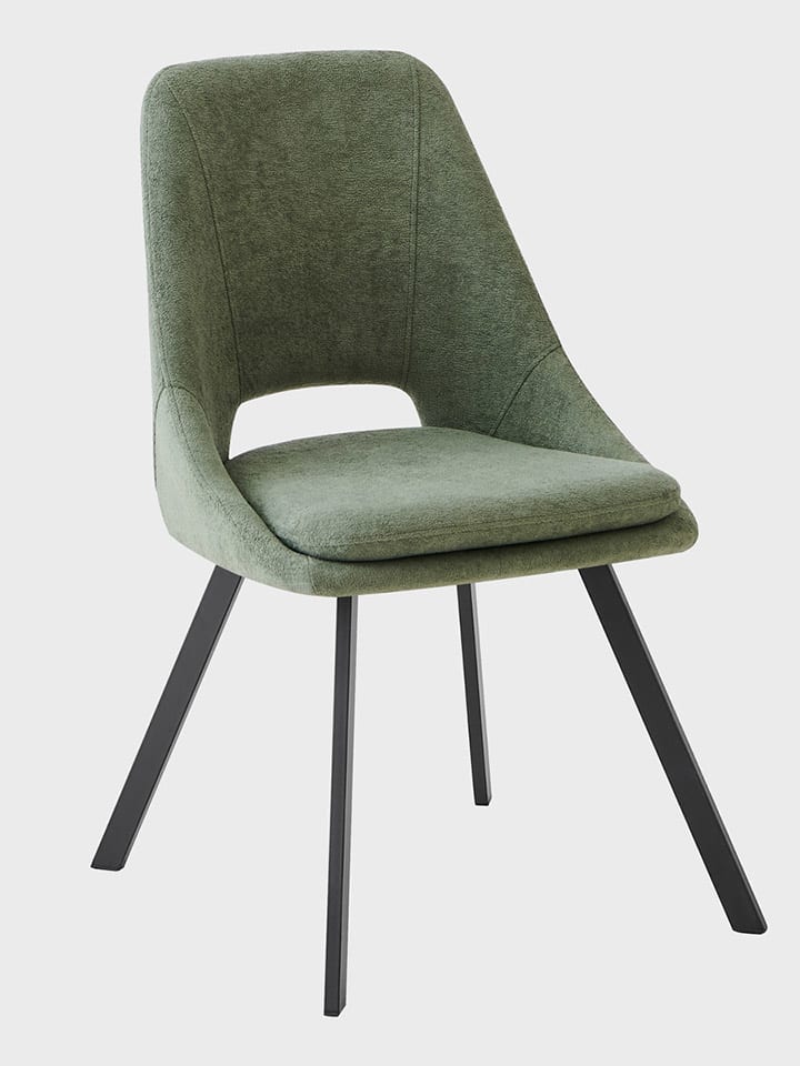 Homla Stuhl ''Clara'' in Grün - (B)56,5 x (H)85 x (T)47,5 cm günstig kaufen onesize