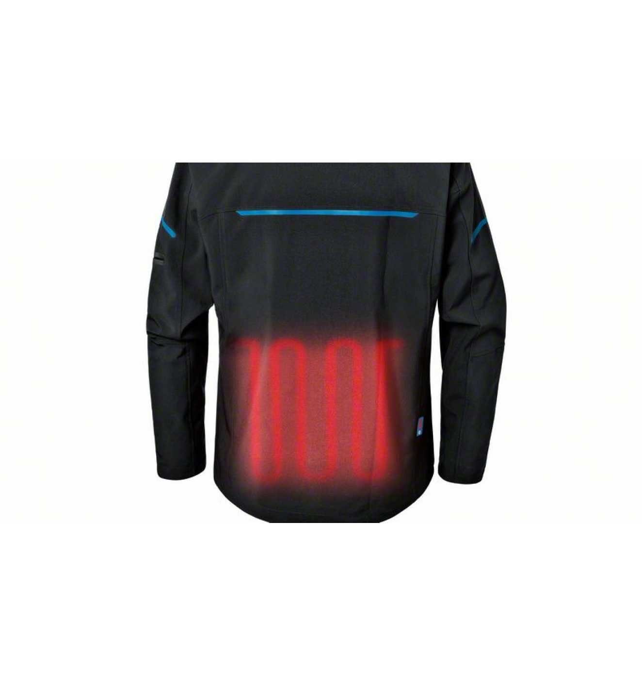 Bosch Professional Arbeitsjacke Heizjacke GHJ 12+18V XA (Gr. XL, Full Version)
