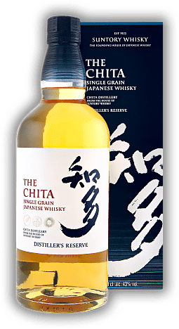 Suntory The Chita Single Grain Whisky Suntory The Chita Single Grain Whisky Delikat, ausgewogen und harmonisch. 0,7	 Liter - Vol 43%