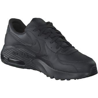 Nike Air Max Excee Leather Sneaker in schwarz