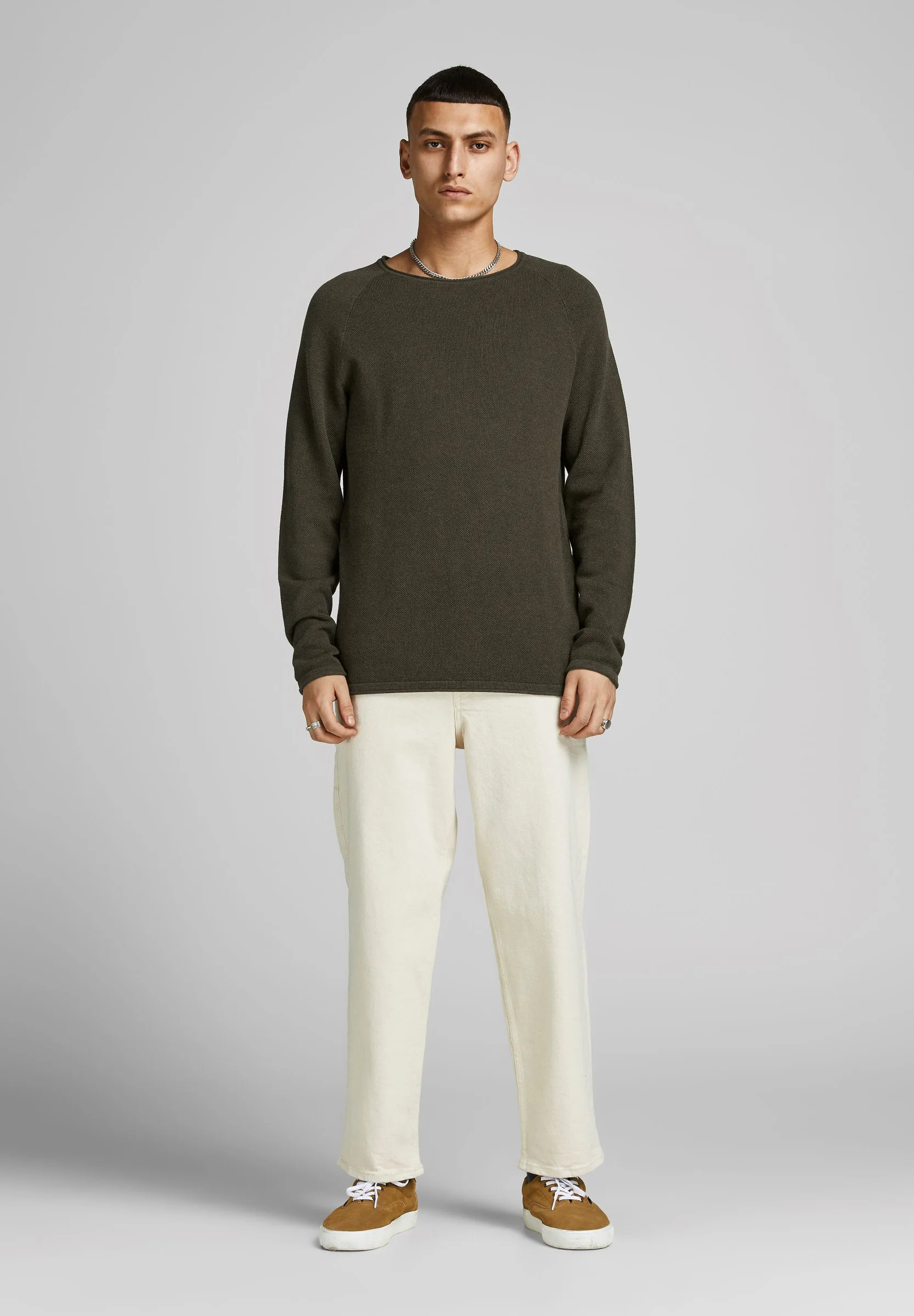 Jack & Jones JJEHILL CUELLO REDONDO - Suéter