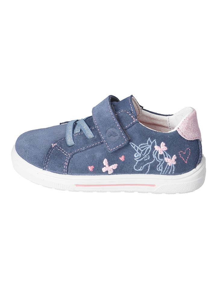 Ricosta Leder-Sneakers in Dunkelblau günstig kaufen