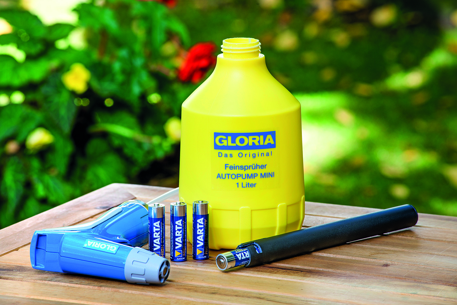 Gloria 000950.0000 AutoPump mini Bico Fino 1L incl. Iluminação LED NBR