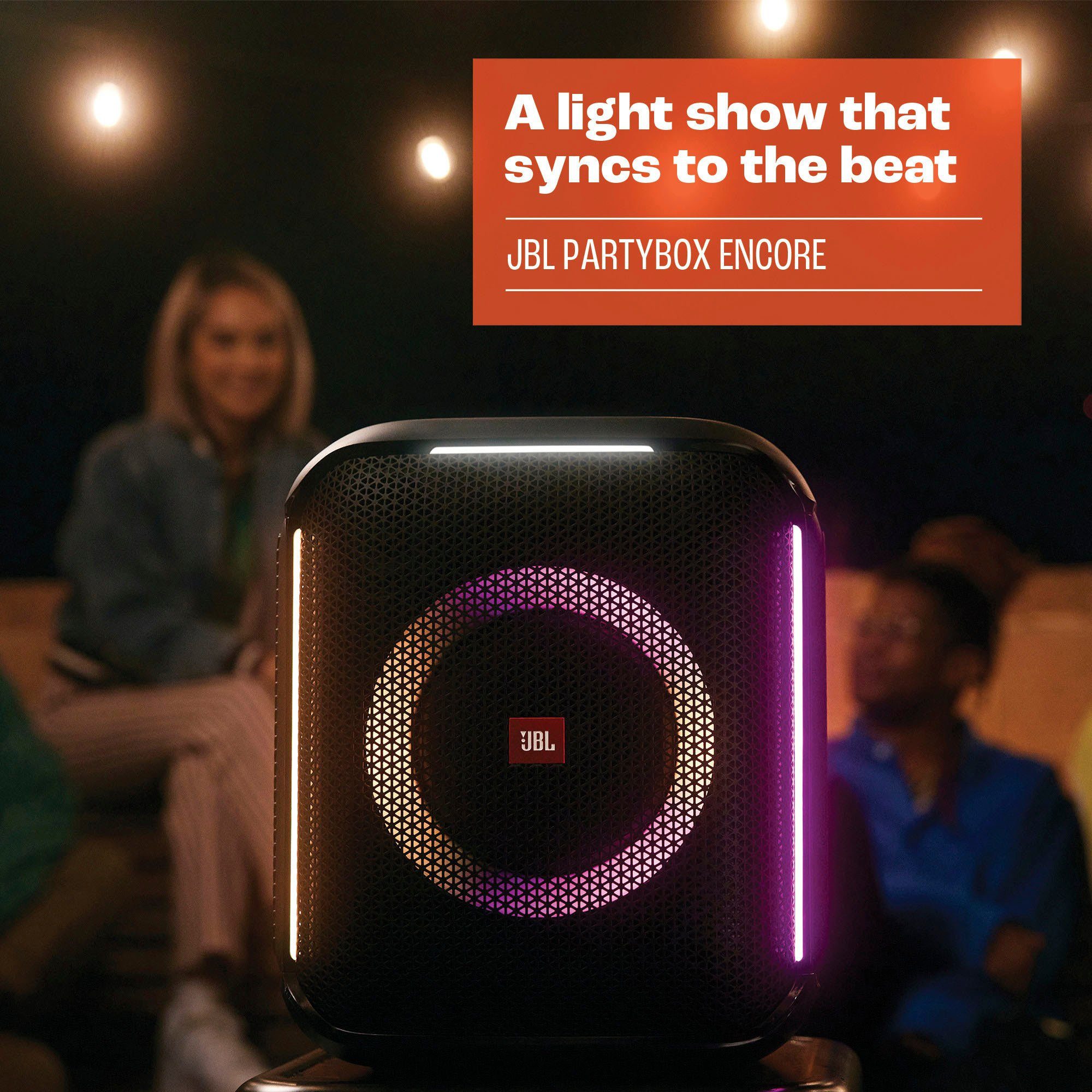 JBL PartyBox ENCORE mit Mikro Party-Lautsprecher (100 W)
