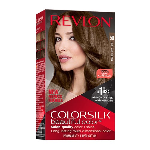 Revlon ColorSilk Beautiful Color 50 Light Ash Brown
