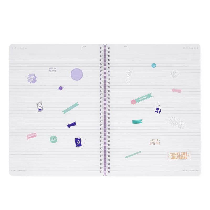 Cuaderno rayado - Maxi - Encuadernación en espiral - Formato A5