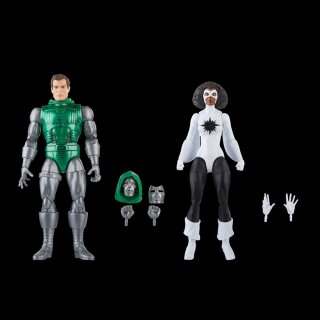 Avengers: Beyond Earth's Mightiest Marvel Legends Actionfiguren Captain Marvel vs. Doctor Doom 15 cm