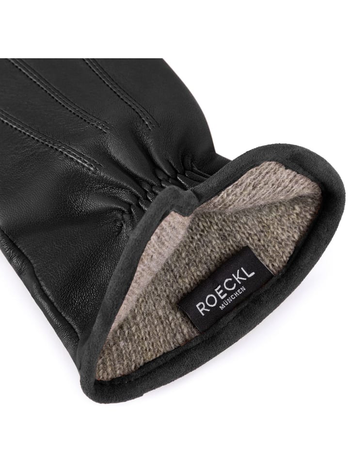 Roeckl Handschuh in schwarz günstig kaufen