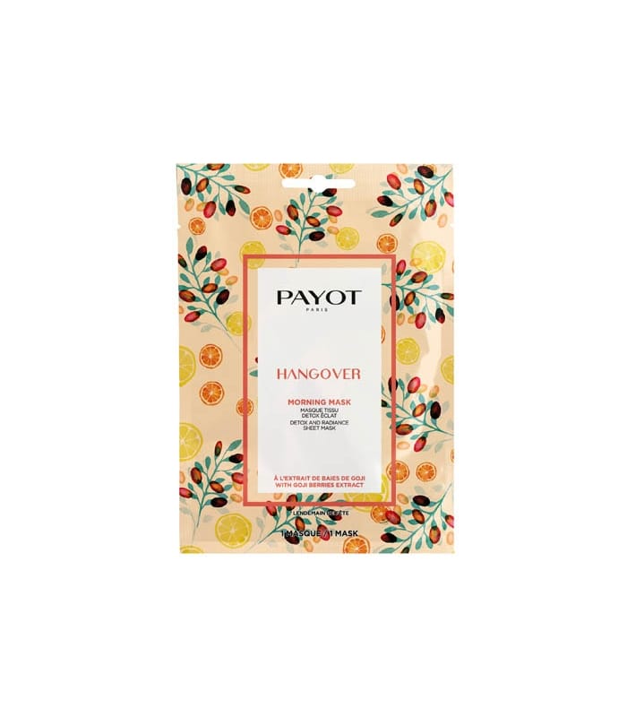 Payot-Morning Masks Hangover-Masque Tissu Detox Eclat