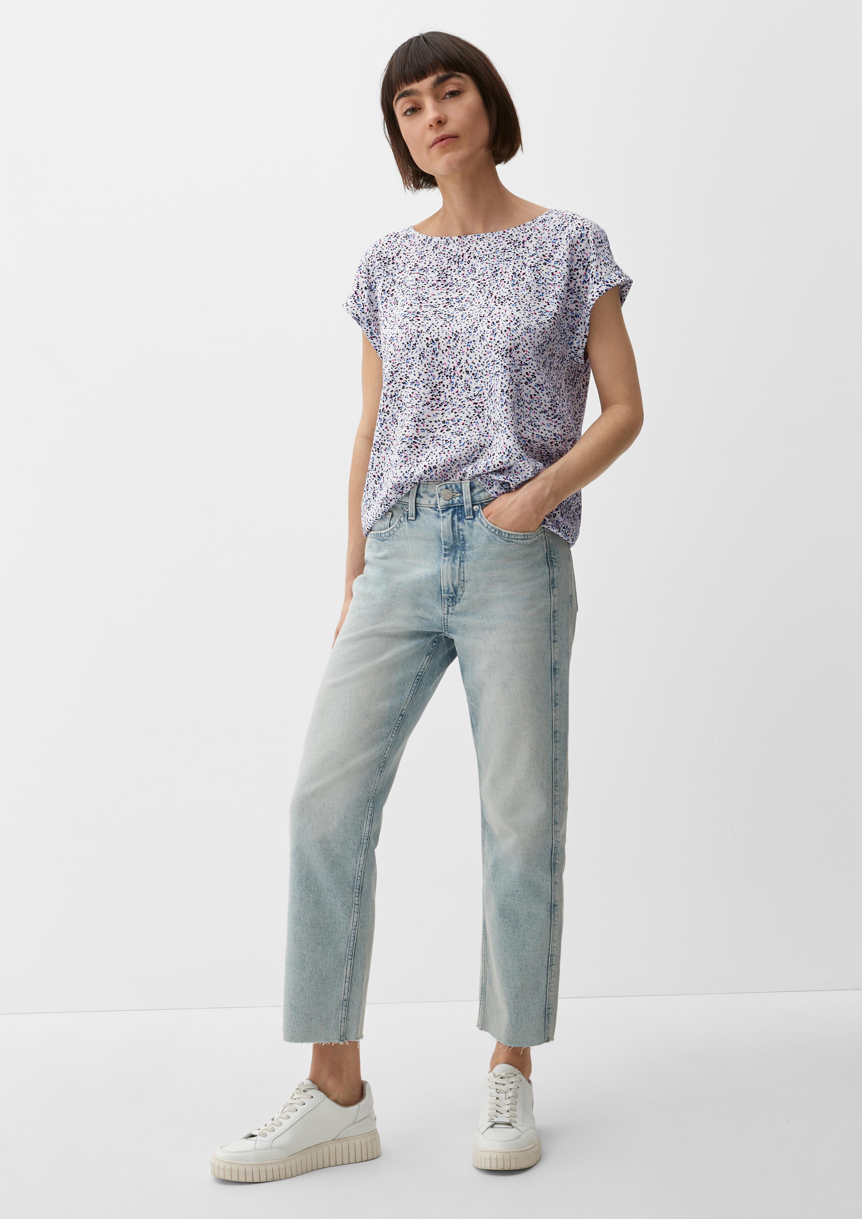 Viskosebluse mit Rückenausschnitt  2132617-02B6