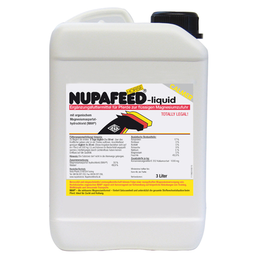 NUPAFEED Horse liquid Ergänzungsfutterm.f.Pferde  3000 ml  Liquidum