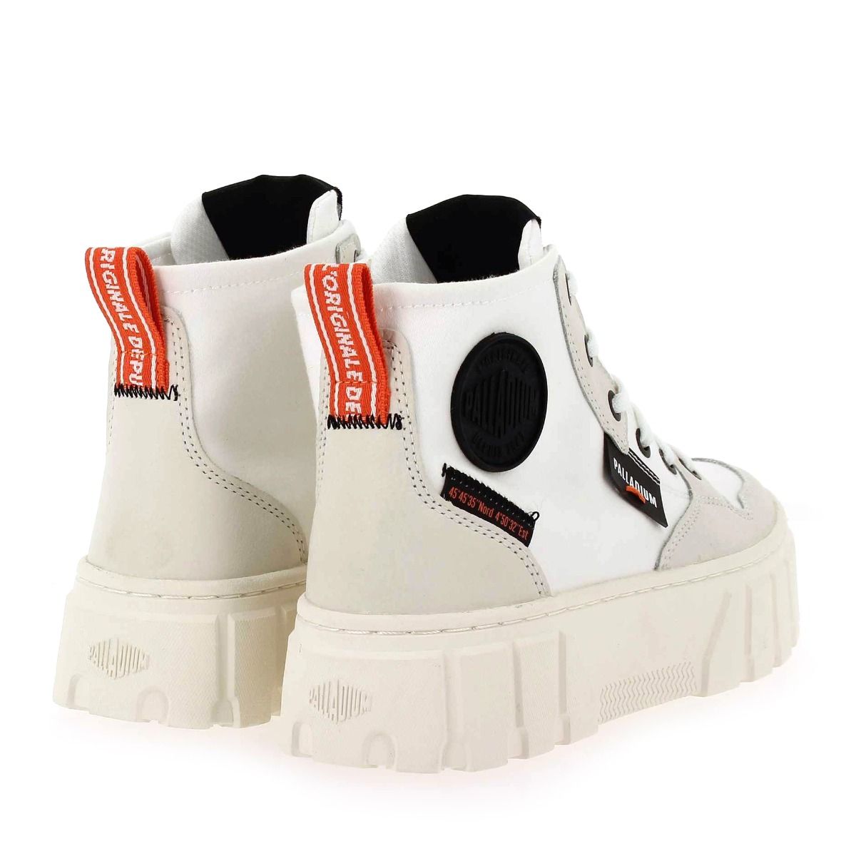 Palladium  PALLATOWER HI - Blanc Noir
