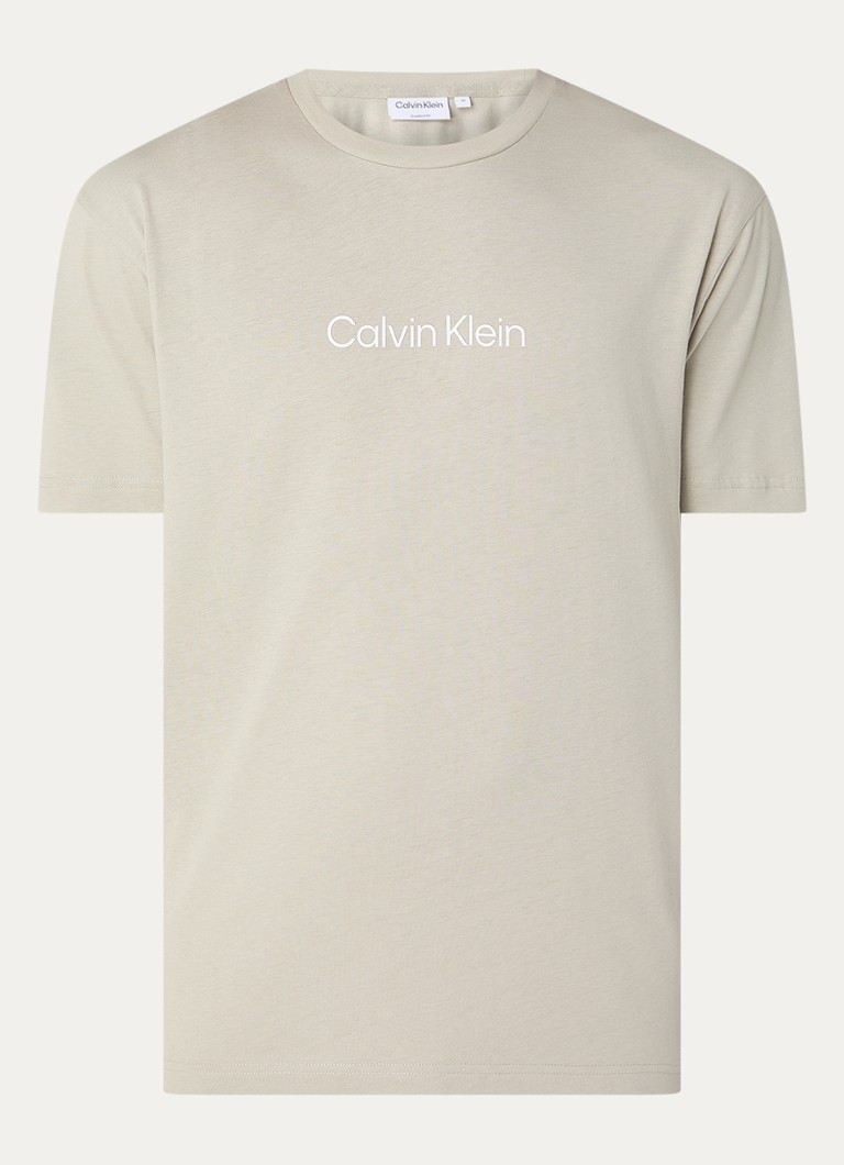 Tricou Calvin Klein cu logo imprimat