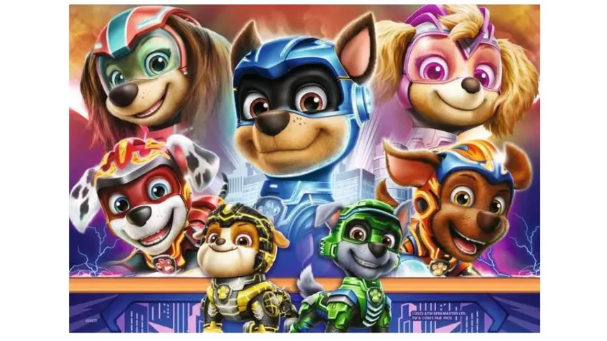 Ravensburger Puzzle - PAW Patrol: The Mighty Movie - 12 Teile
