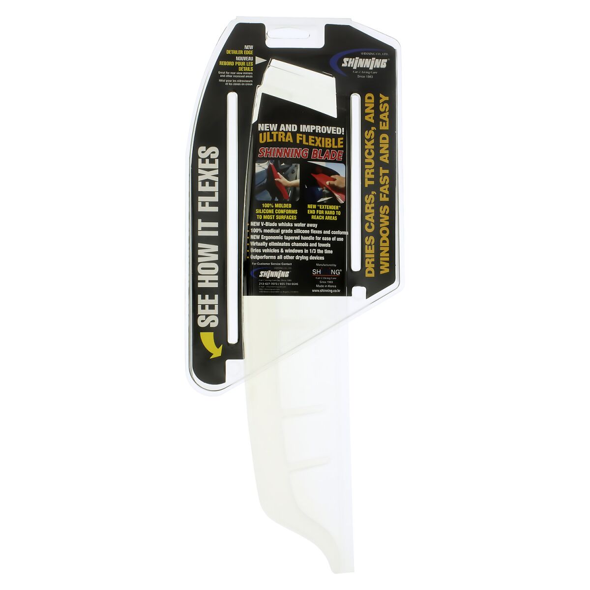 Shinning P-Water Blade Abzieher transparent