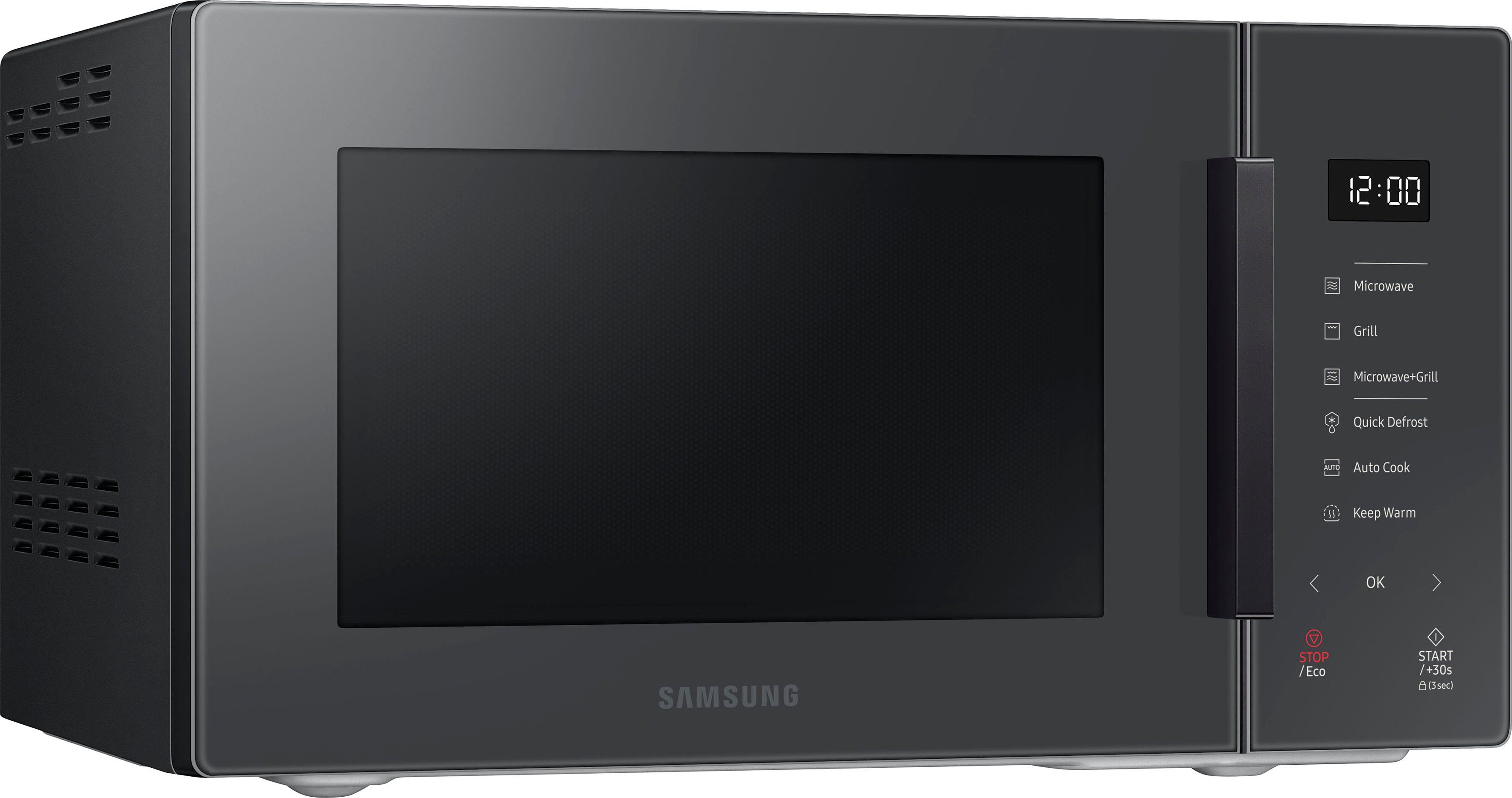 Samsung Mikrowelle MG2GT5018GC/EG, Dampfgarfunktion, Grill, Mikrowelle, 23 l