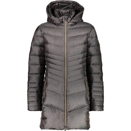 DAMEN MANTEL WOMAN COAT SNAPS HOOD