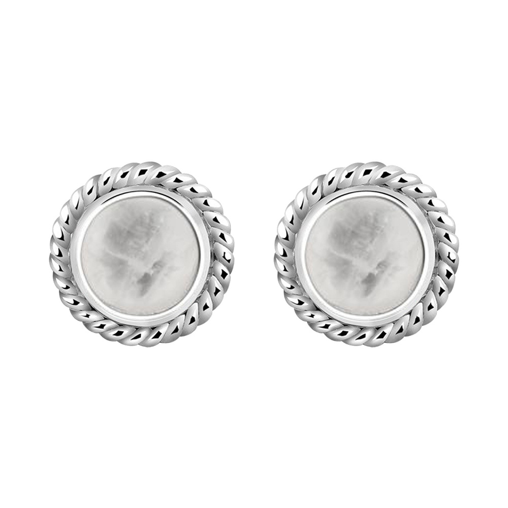Nenalina Nenalina Boucles d'Oreilles Clous d'oreilles pour Femmes Classique avec pierre de Boucles d'oreilles