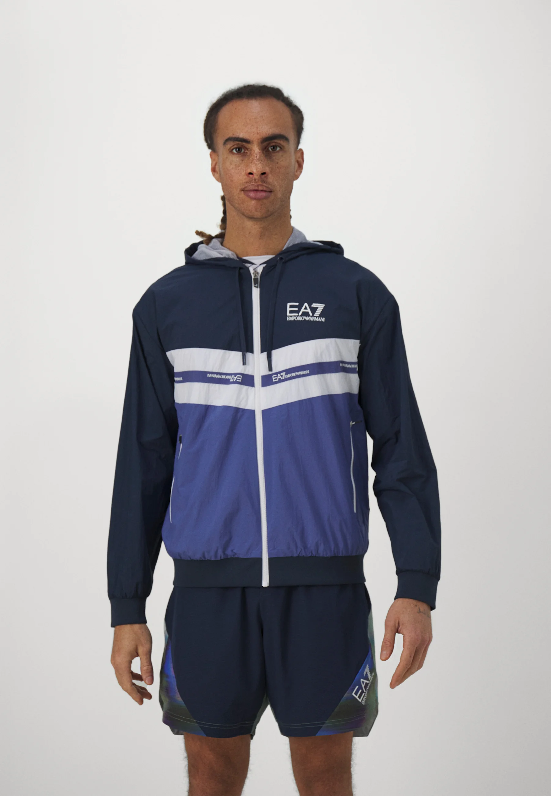 EA7 Emporio Armani TENNIS CLUB HOODIE - Chaqueta deportiva