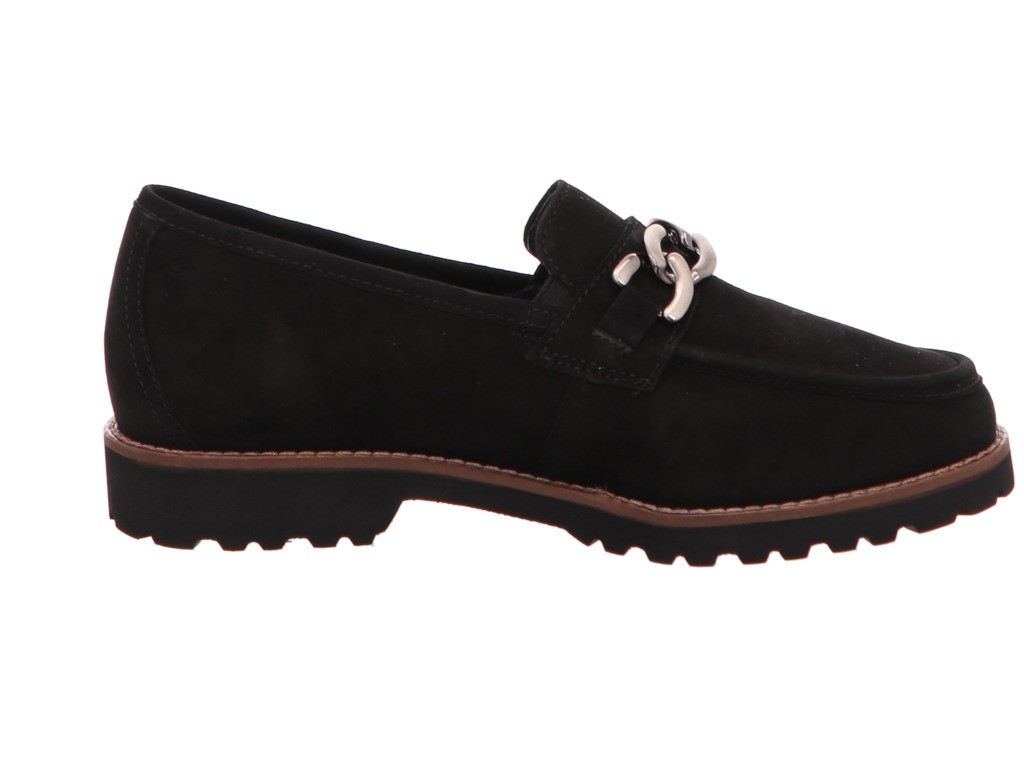 SIOUX Sportliche Slipper schwarz MEREDITH