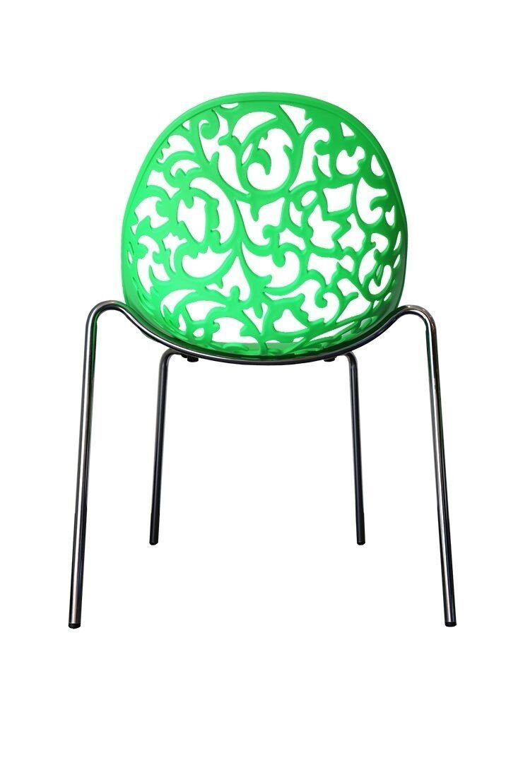 Steelboxx Stapelstuhl Design Stuhl Flora Stühle Esszimmerstuhl Wohnzimmerstuhl Loungestuhl (Spar-Set, 2 St)
